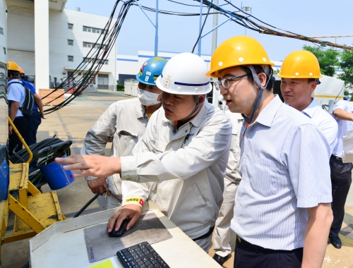 辽宁移动王晓明副总经理到大连中远海运川崎调研交流5g应用